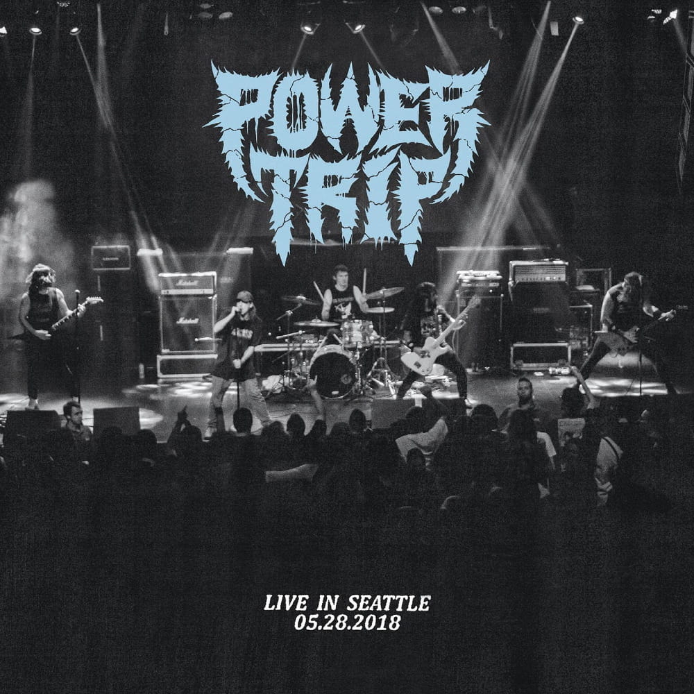 Power Trip, Live In Seattle 05.28.2018 LP Orange black splatter