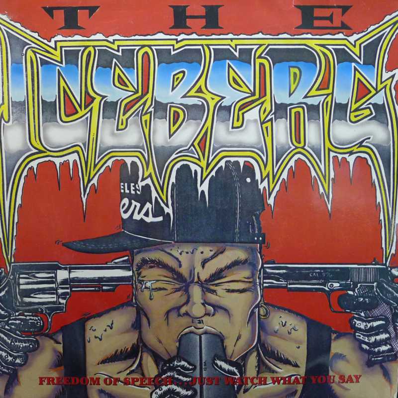 Ice-T – The Iceberg (Freedom Of Speech... Just Watch What You Say) LP  1989 EU / UK Sire 