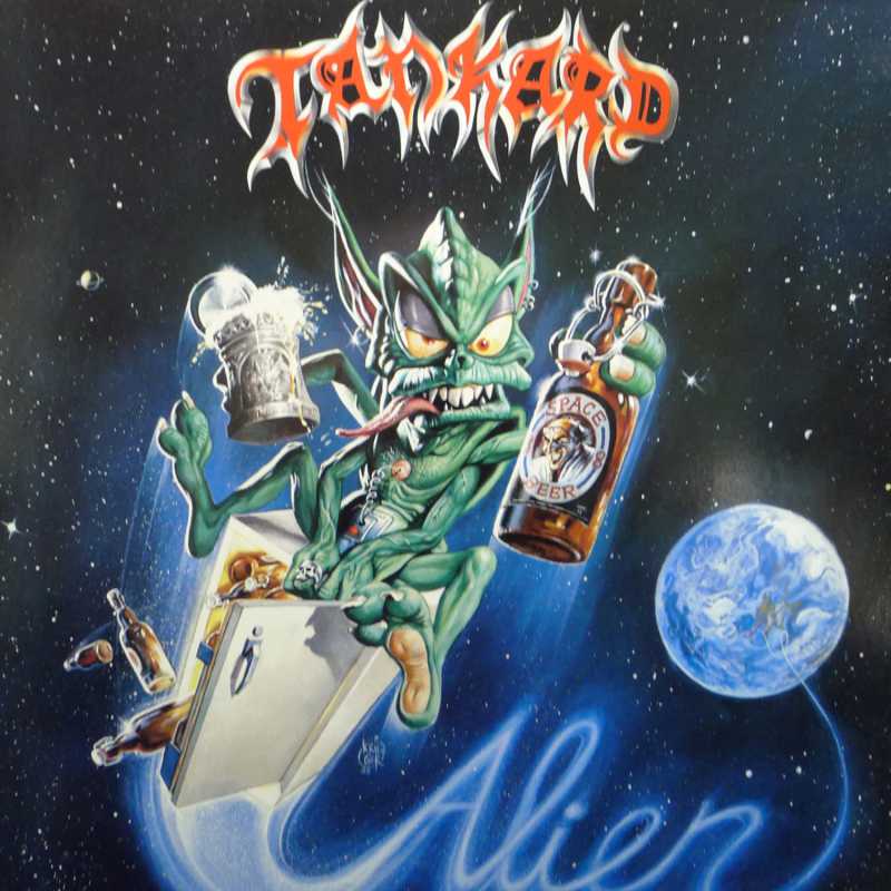 Tankard – Alien mini album 1989 Germany  Noise International