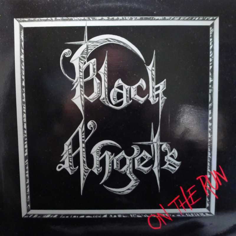 Black Angels - On The Run 12" 45 rpm 1986 Norway Angel Records 