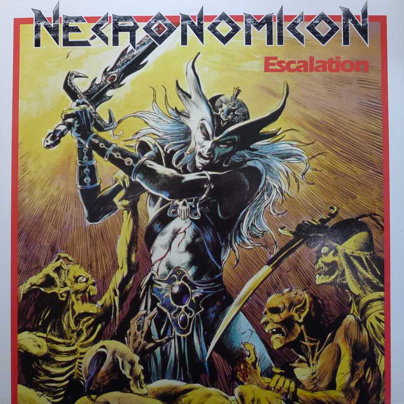 Necronomicon – Escalation LP 1986 Germany Tales Of Trash