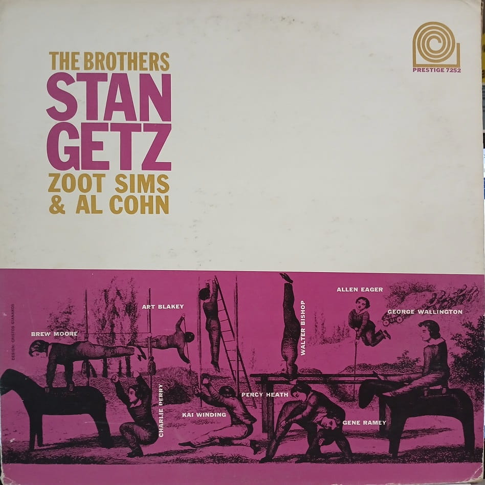 Stan Getz, Zoot Sims & Al Cohn, The Brothers LP USA 1964 Prestige Mono