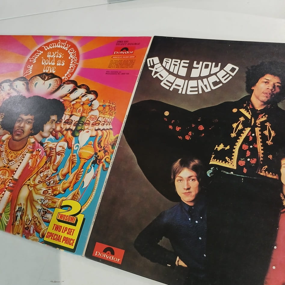 The Jimi Hendrix Experience - Are You Experienced / Axis: Bold As Love 2LP 1973 UK Polydor, płyta winylowa