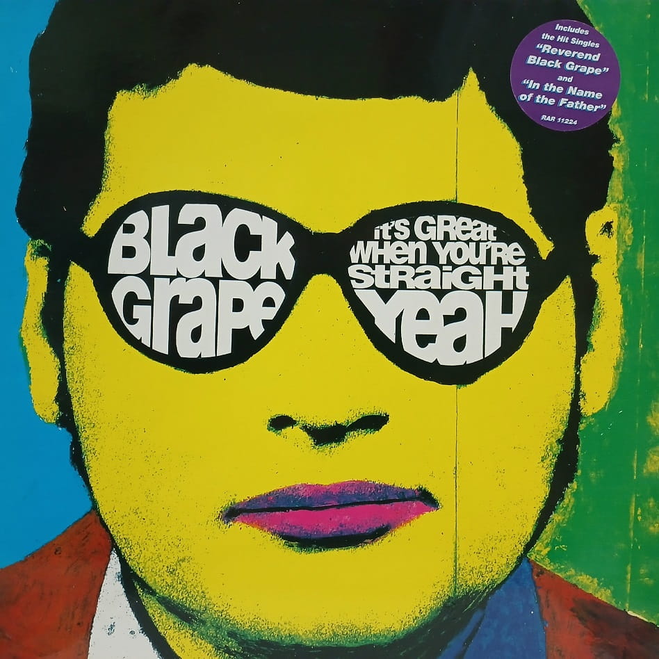 Black Grape, It's Great When You're Straight...Yeah LP UK 1995 płyta winylowa