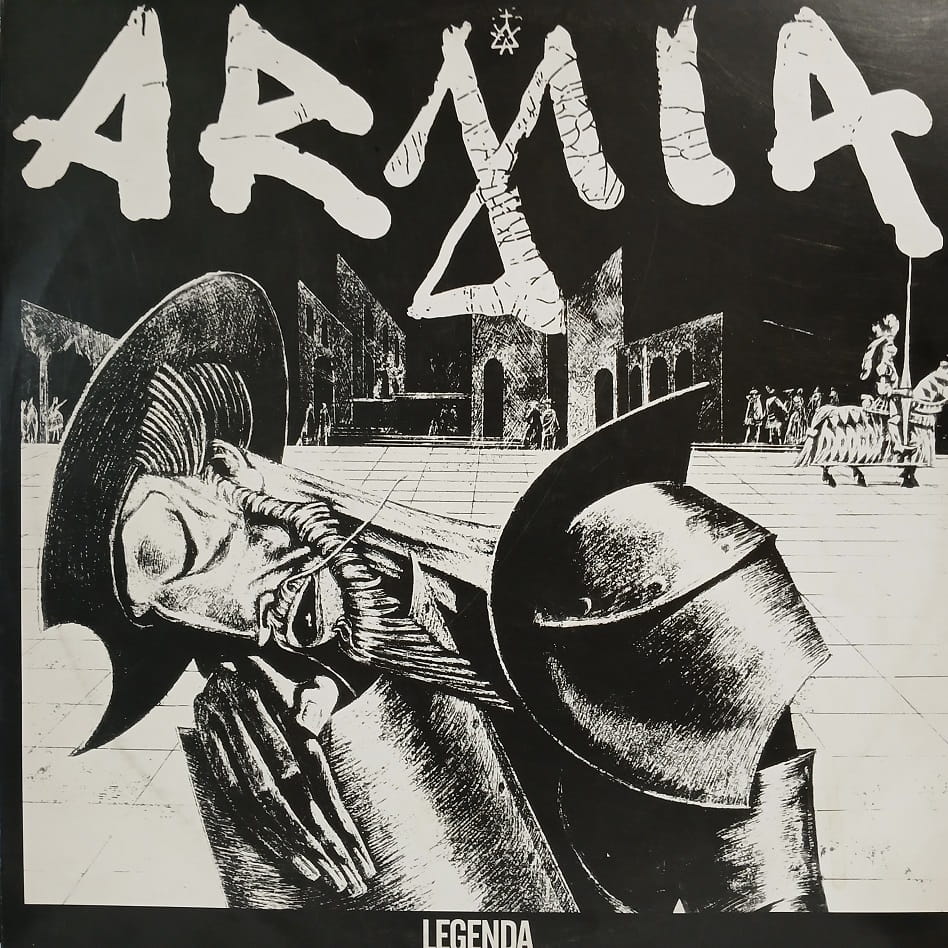Armia Legenda LP 2008 W Moich Oczach, punk rock, płyta winylowa