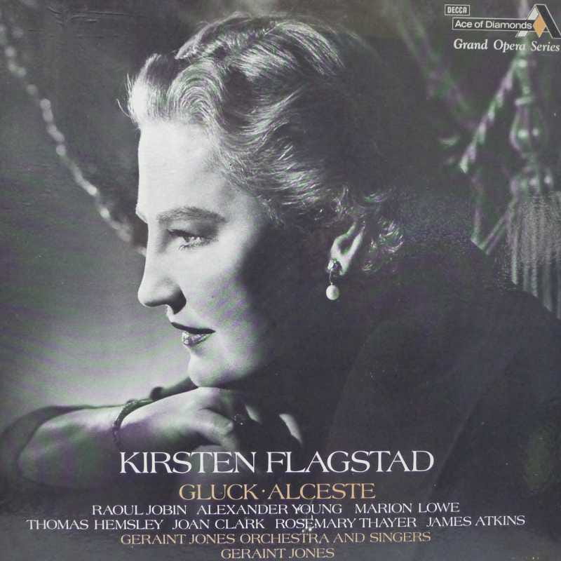 Christoph Willibald Gluck - Alceste, Kirsten Flagstad, 3LP 1969 UK, Ace of Diamonds, płyta winylowa