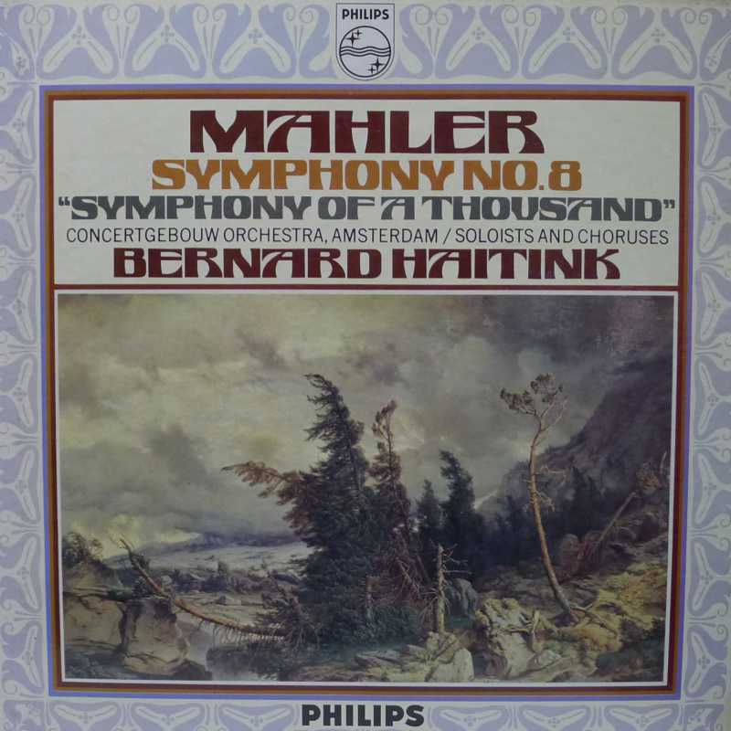 Gustav Mahler - Symphony No. 8 "Symphony Of A Thousand" 2LP BOX  1971 UK , Philips, płyta winylowa