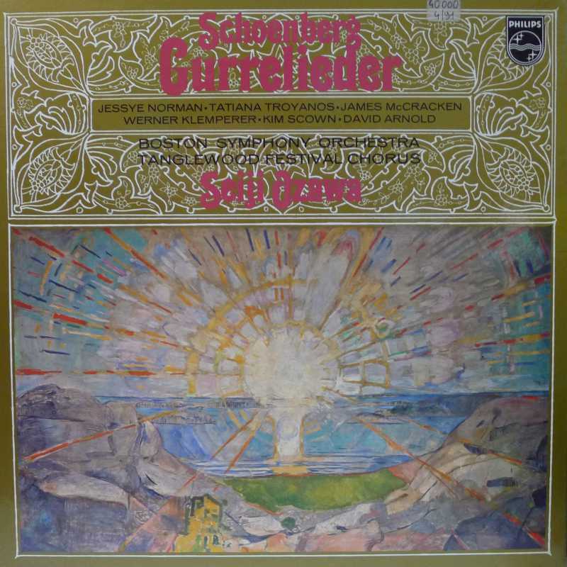 Arnold Schoenberg - Gurrelieder, 2LP 1979 Holland, Philips, płyta winylowa