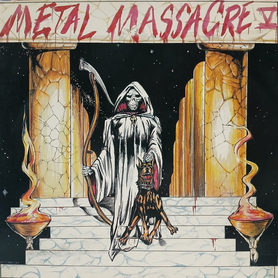 składanka Metal Massacre V LP USA metal 1984