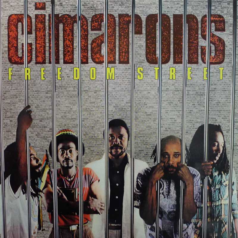 The Cimarons -  Freedom Street, LP 1980 UK, Virgin