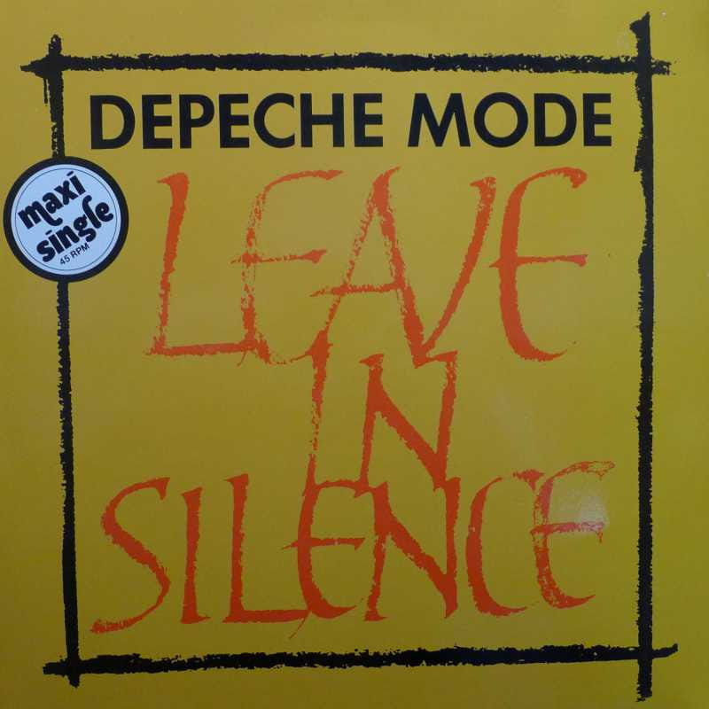 Depeche Mode - Leave In Silence, 12" 45rpm maxi single 1982, Germany, Mute
