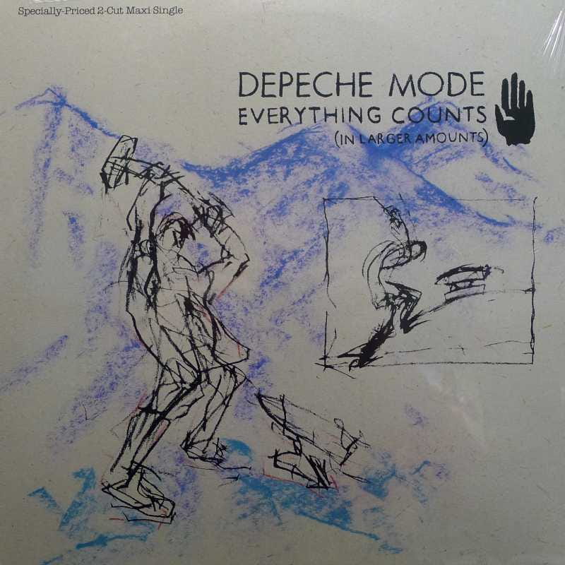 Depeche Mode -  Everything Counts (In Larger Amounts), 12" 45rpm maxi single 1983 US, Mute , sealed