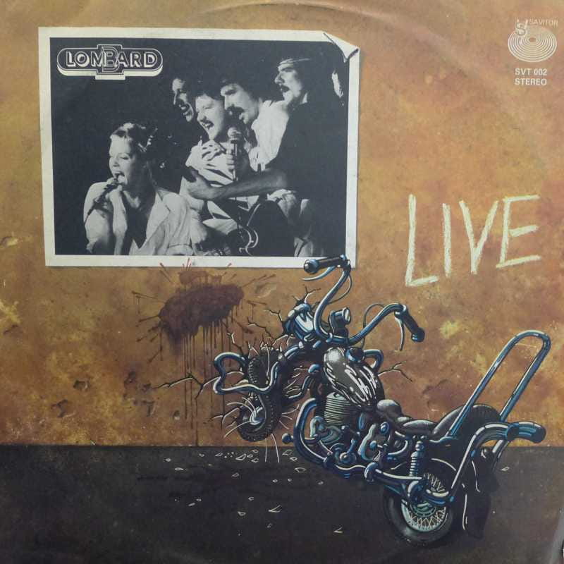 Lombard Live LP 1983 PL Savitor plakat