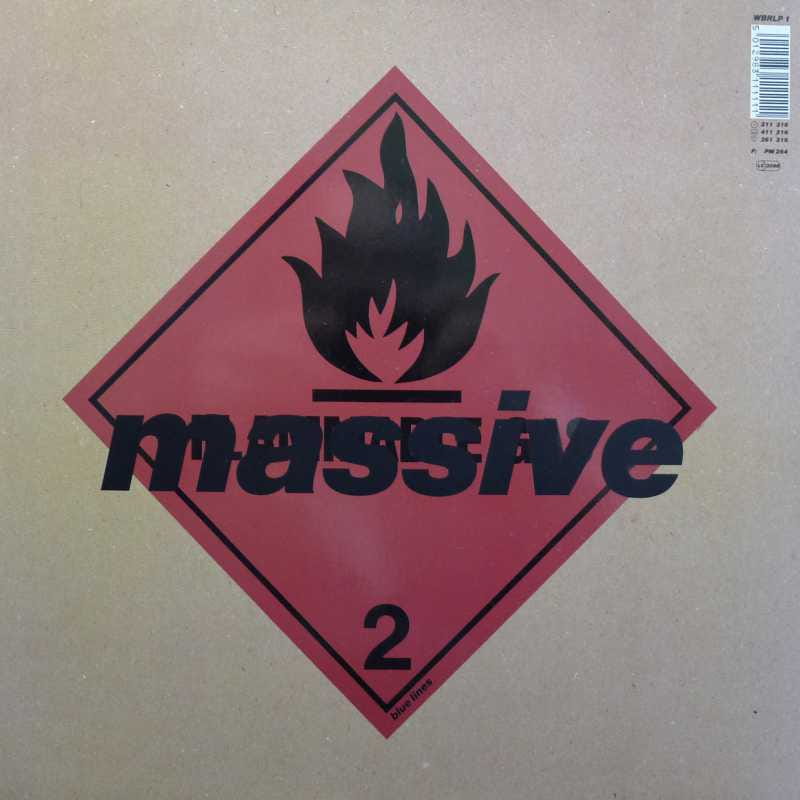 Massive Attack Blue Lines LP 1991 EU Circa 