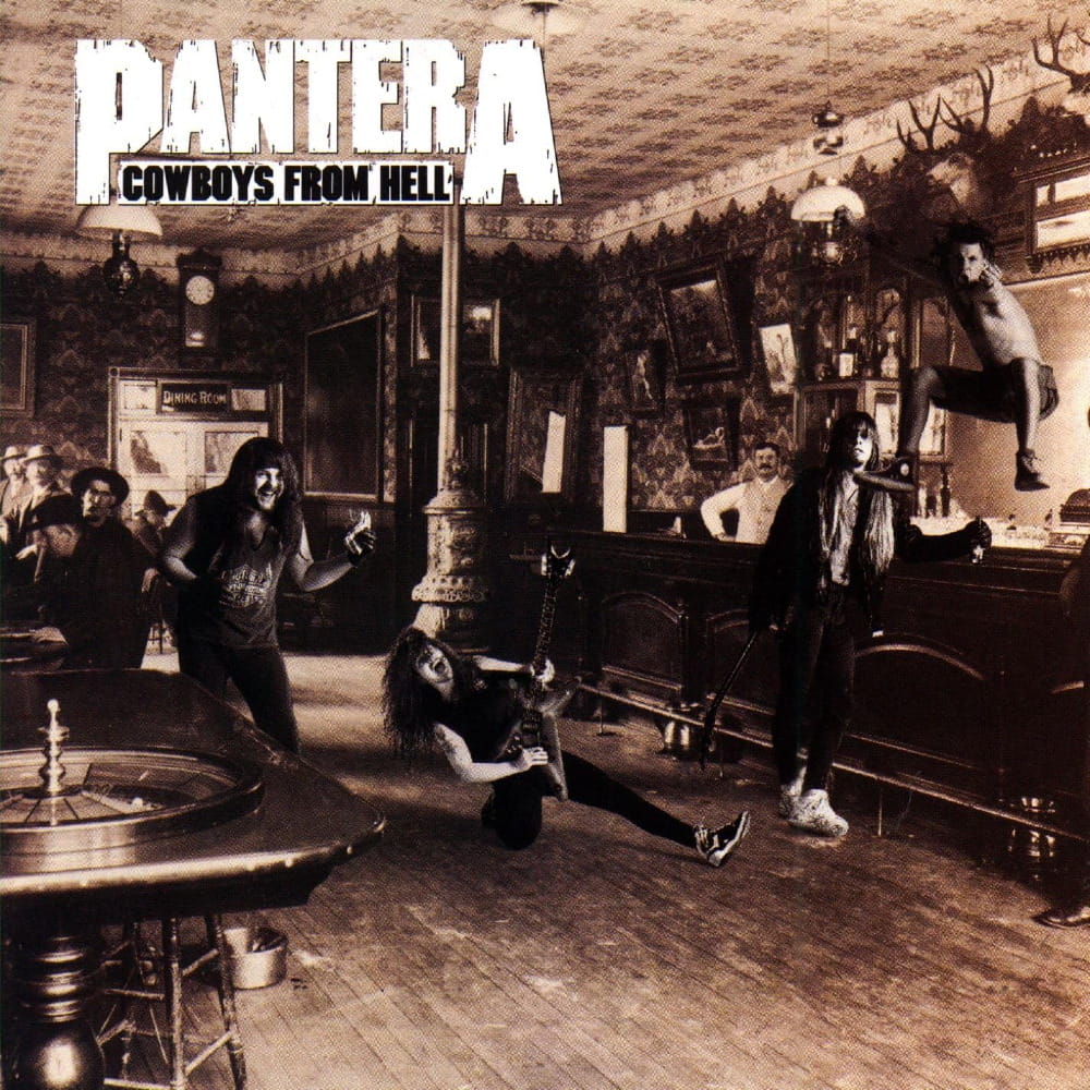 Pantera, Cowboys From Hell LP White & Whiskey Brown Marbled, nowa płyta winylowa, limitowana edycja