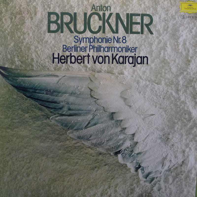 Anton Bruckner - Symphony No. 8, Herbert von Karajan, Berliner Philharmoniker, 2LP  1976 Japan, Deutsche Grammophon