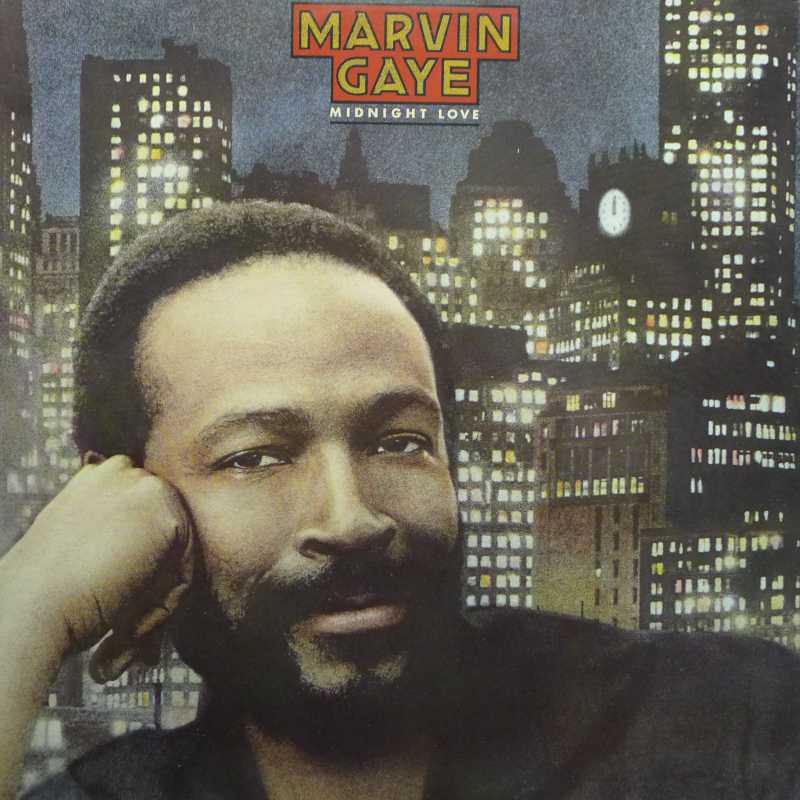 Marvin Gaye - Midnight Love, LP 1982  Holland, CBS