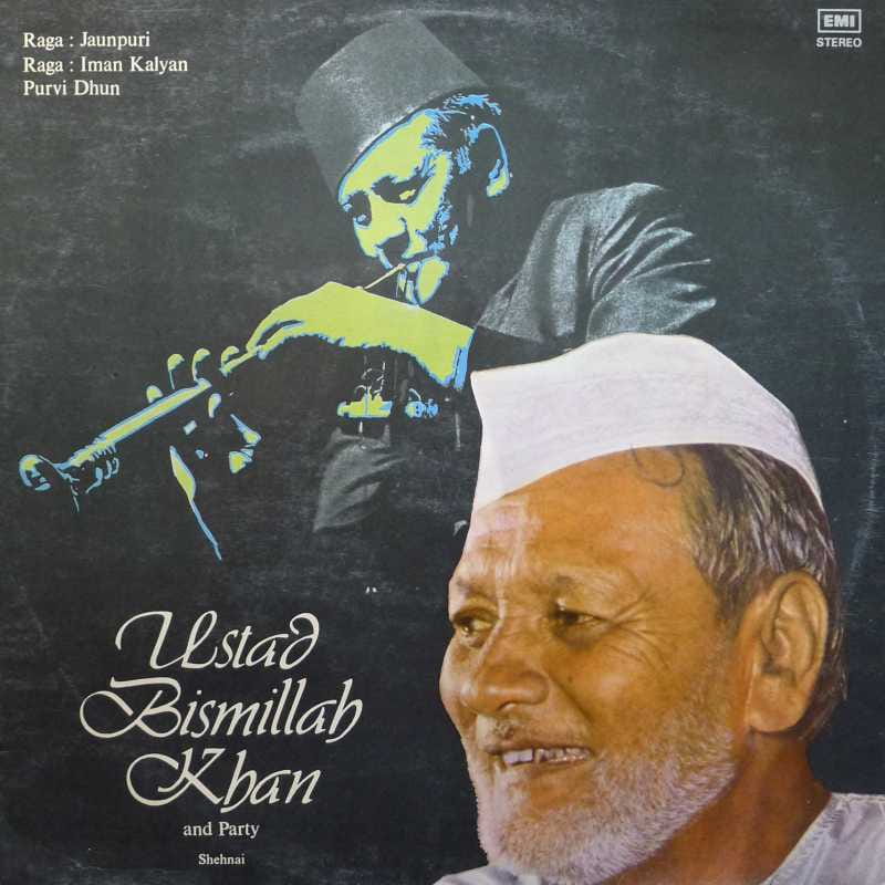 Ustad Bismillah Khan And Party, LP 1983 India, His Masters Voice