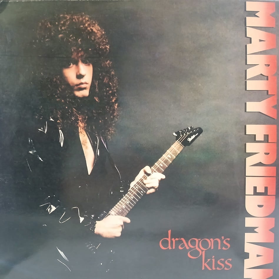 Marty Friedman, Dragon's Kiss LP 1990 Muza, płyta winylowa, metal