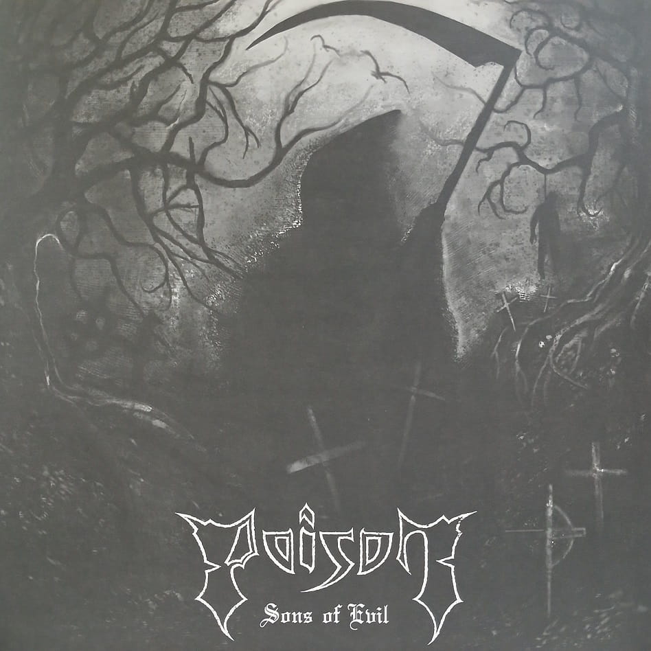 Poison, Sons Of Evil LP Italy 2015, booklet, płyta winylowa, metal