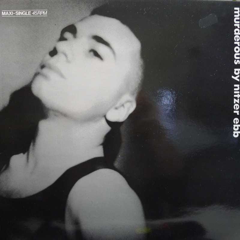 Nitzer Ebb, Murderous, 12" 45 rpm maxi single 1988 Germany, Mute, płyta winylowa