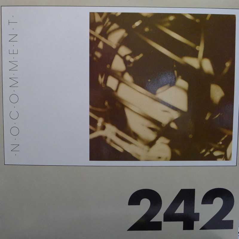 Front 242, No Comment, LP 1984 Belgium, Another Side, płyta winylowa