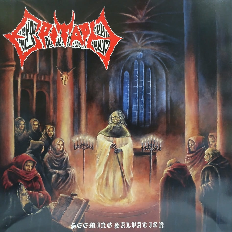 Epitaph, Seeming Salvation LP 2015 red USA, insert, metal, płyta winylowa