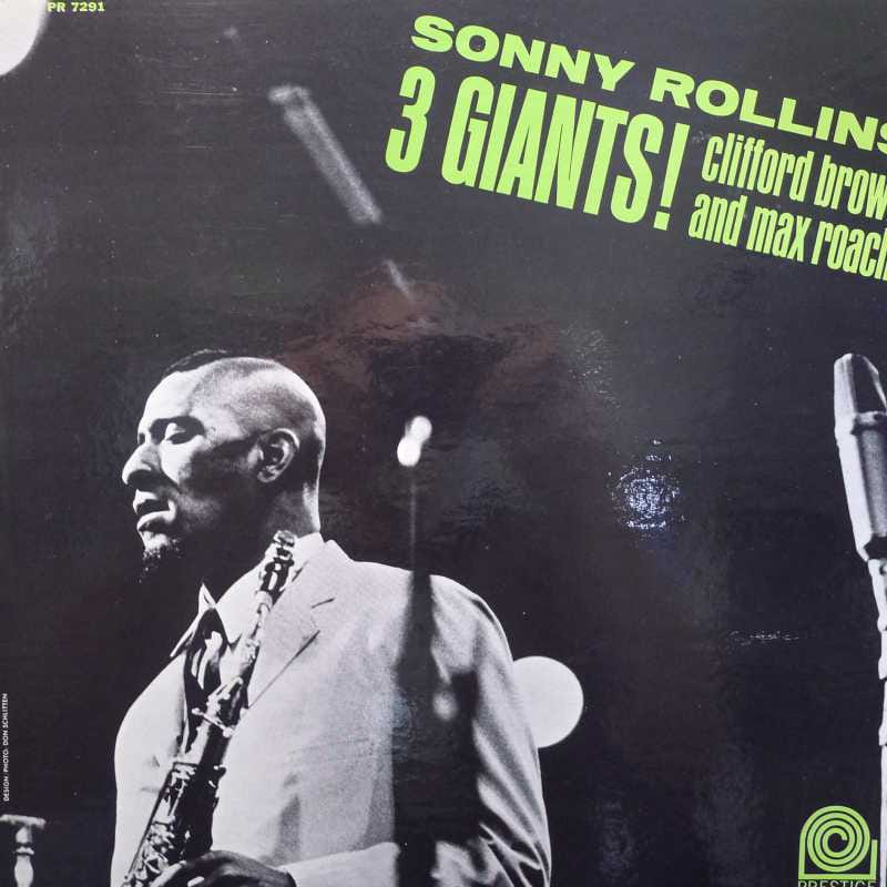 Sonny Rollins, Clifford Brown, Max Roach, 3 Gigants! LP 1964 US, Prestige, płyta winylowa