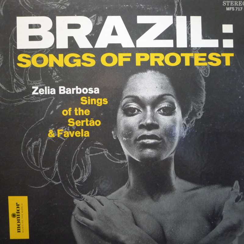 Zélia Barbosa, Brazil: Songs Of Protest, LP 1971 US, Monitor, płyta winylowa
