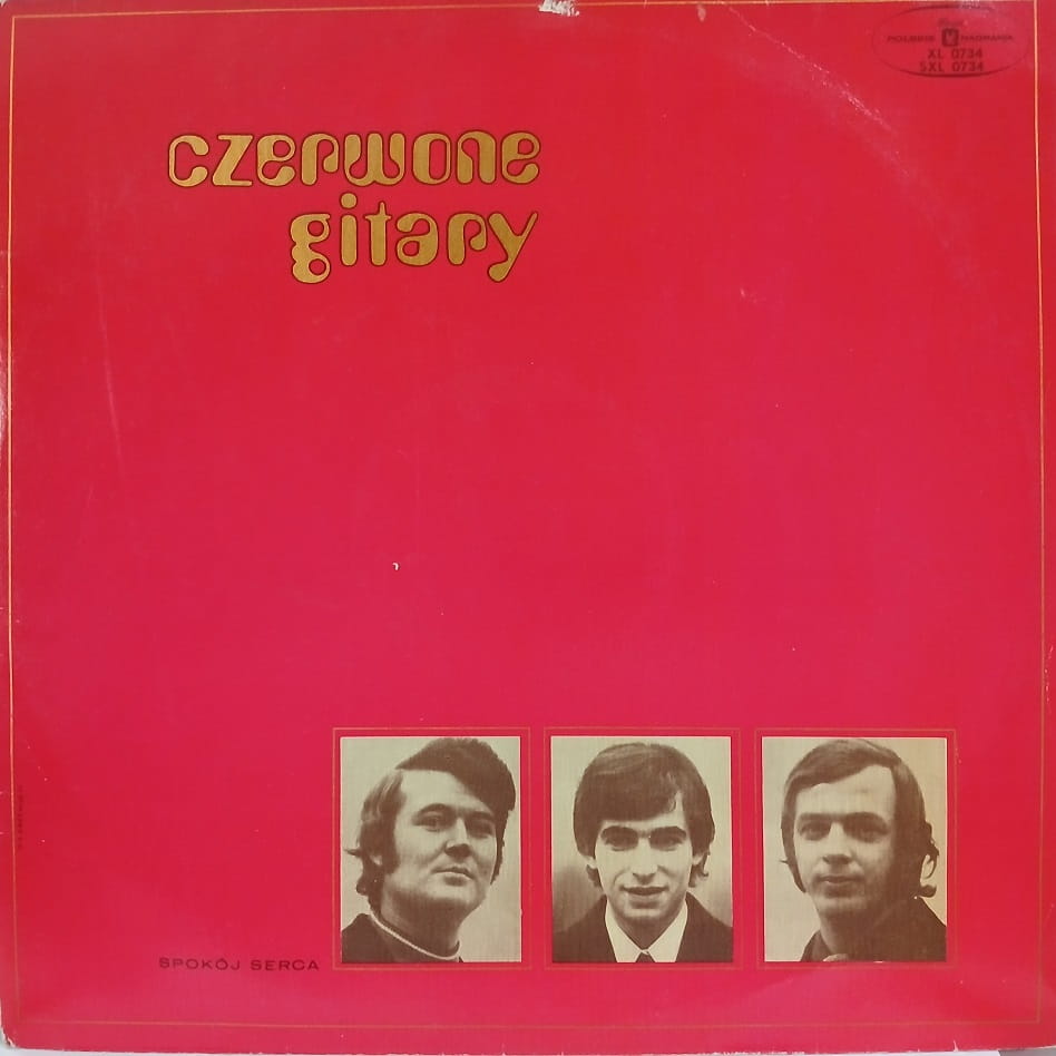 Czerwone Gitary, Spokój Serca LP 1971 Mono, Polskie Nagrania, płyta winylowa