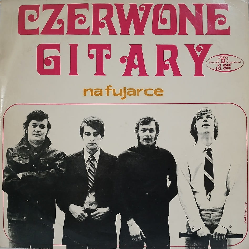 Czerwone Gitary, Na Fujarce LP 1970 Mono, Polskie Nagrania, płyta winylowa