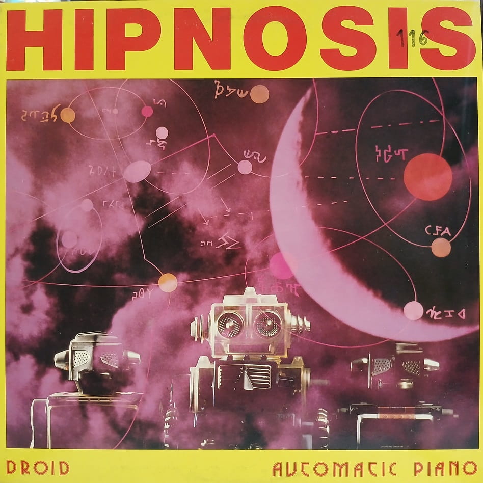 Hipnosis, Droid / Automatic Piano 1987 12" Italo disco, Italy, Maxi, plyta winylowa