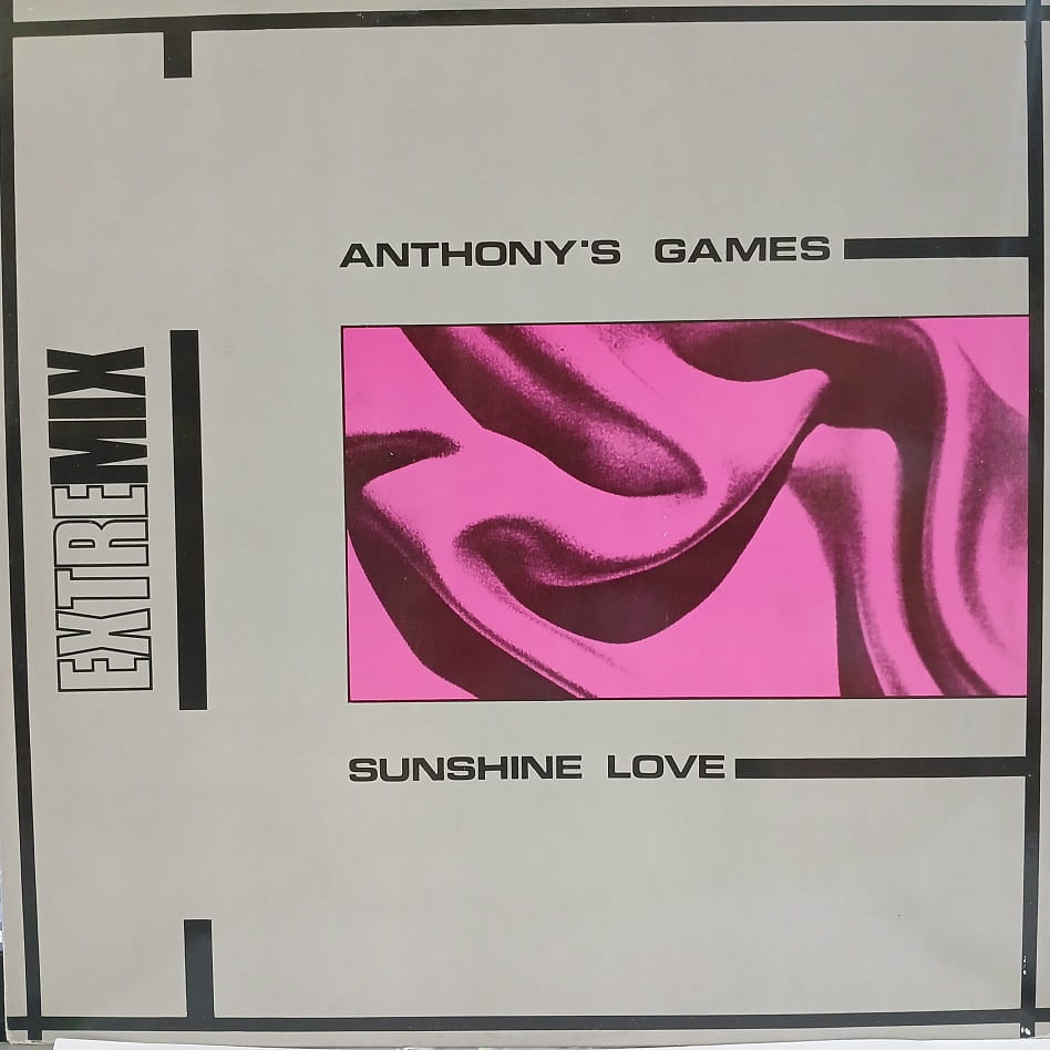 Anthony's Games, Sunshine Love 12" Maxi, Sweden, Italo Disco, płyta winylowa
