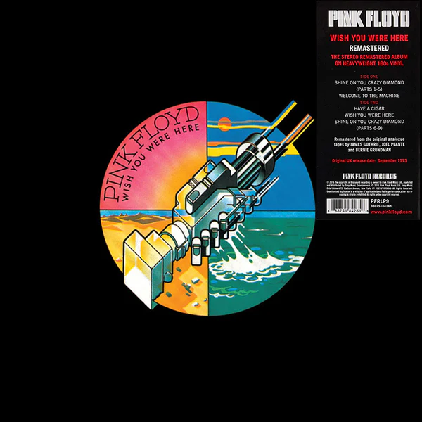Pink Floyd, Wish You Were Here LP  Black, nowa płyta winylowa