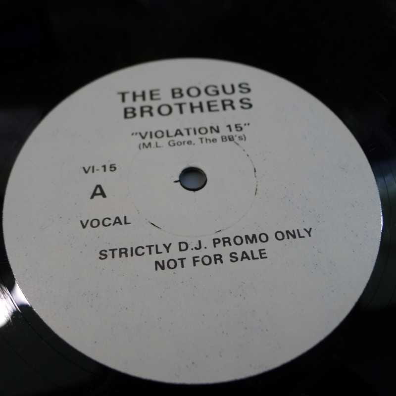 Depeche Mode vs The Bogus Brothers, Violation 15, DJ PROMO, 12"  33rpm 1990 EU,  Not On Label, płyta winylowa