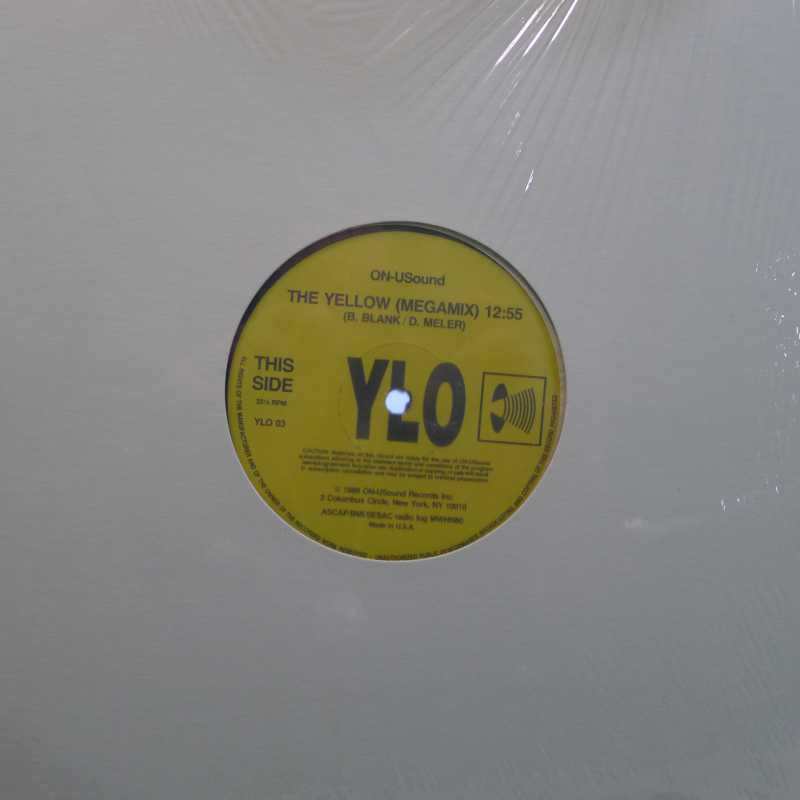 Yello, YLO, The Yellow (Megamix), 12" 33rpm, 1989 US, ON USound, płyta winylowa