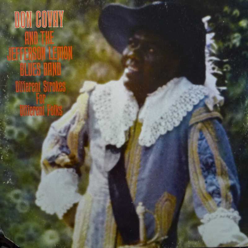 Don Covay And The Jefferson Lemon Blues Band, Different Strokes For Different Folks, LP 1972 US, Janus Records, płyta winylowa