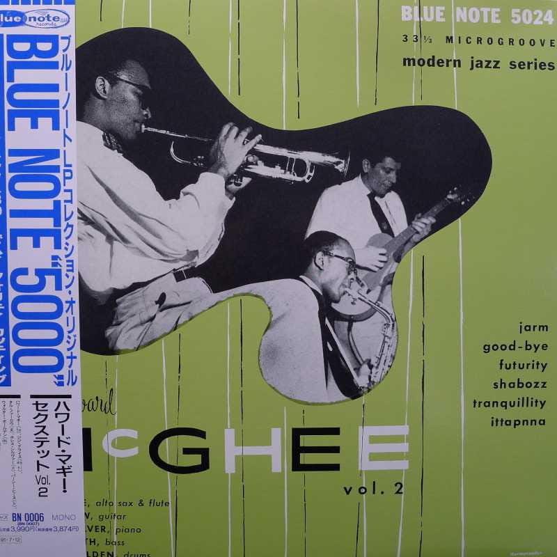 Howard McGhee, Howard McGhee Sextet Volume 2, LP 1991 Japan, Blue Note, płyta winylowa