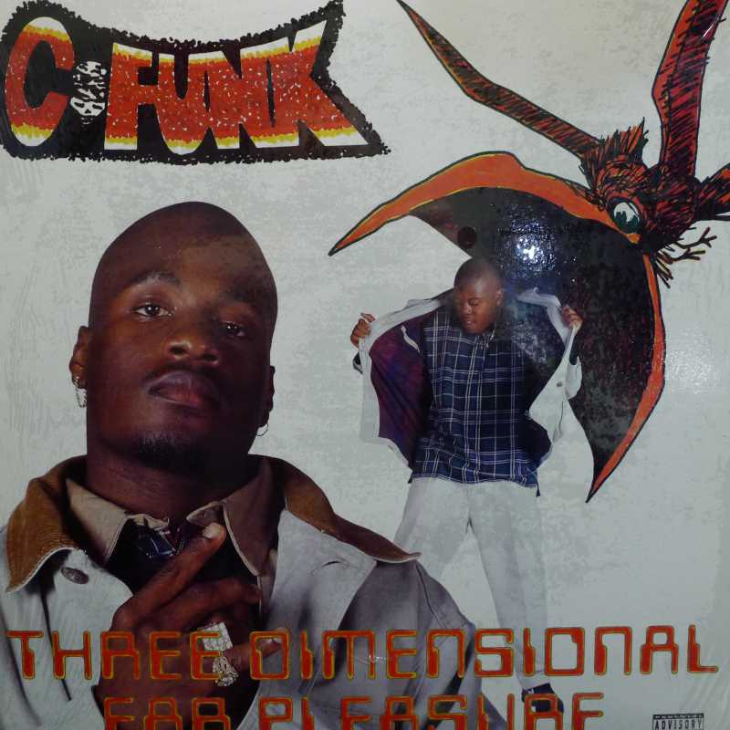 C-Funk, Three Dimensional Ear Pleasure, LP 1995 US, Scarface Records, płyta winylowa