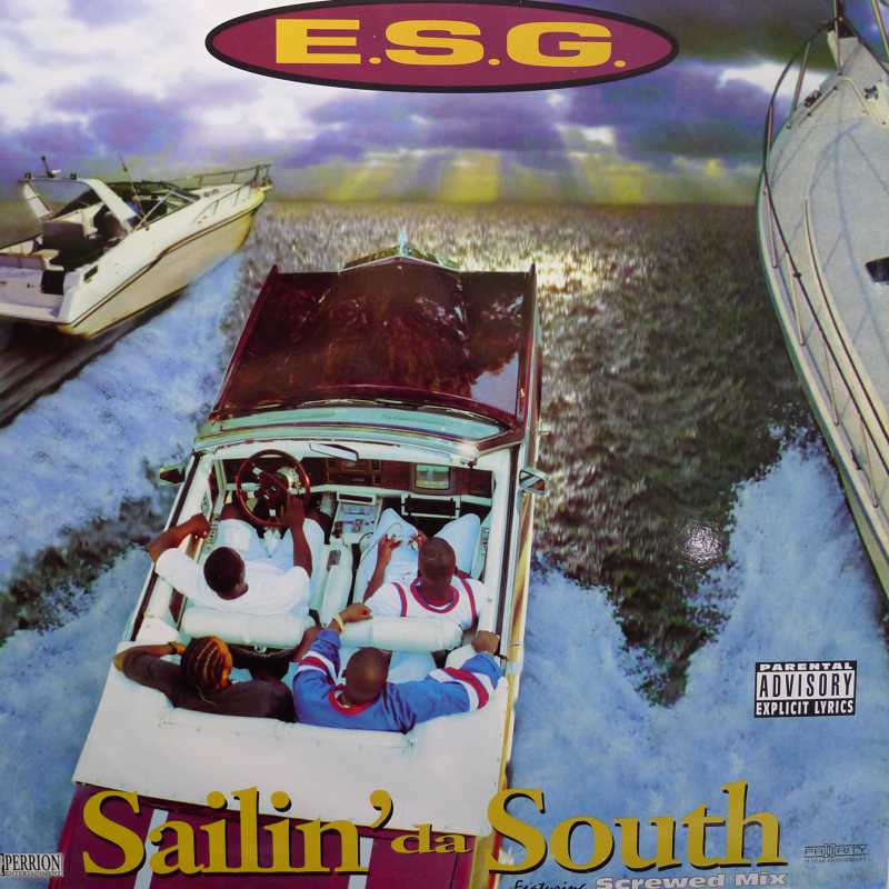 E.S.G., Sailin' Da South, LP 1995 US, Perrion Entertainment, płyta winylowa