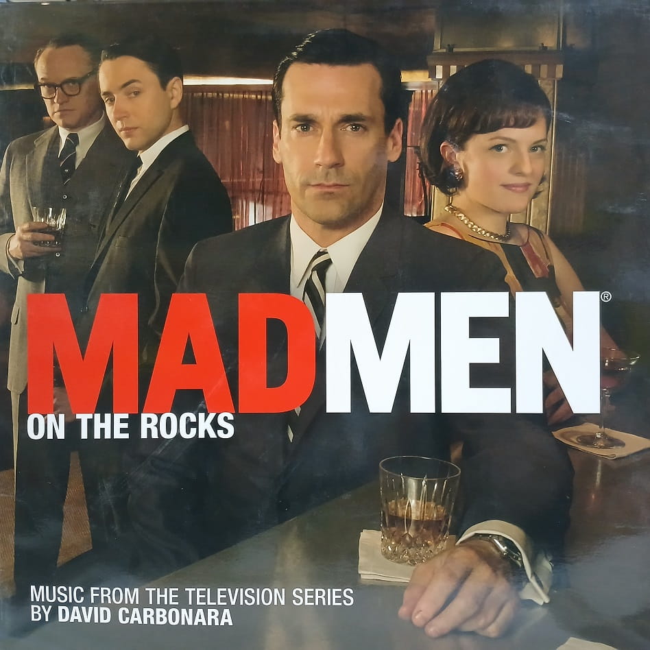  David Carbonara , Mad Men On The Rocks, Soundtrack LP 2014 numbered red, płyta winylowa