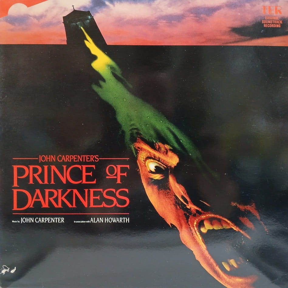 John Carpenter & Alan Howarth, Prince Of Darkness, Soundtrack LP TER UK 1987, płyta winylowa