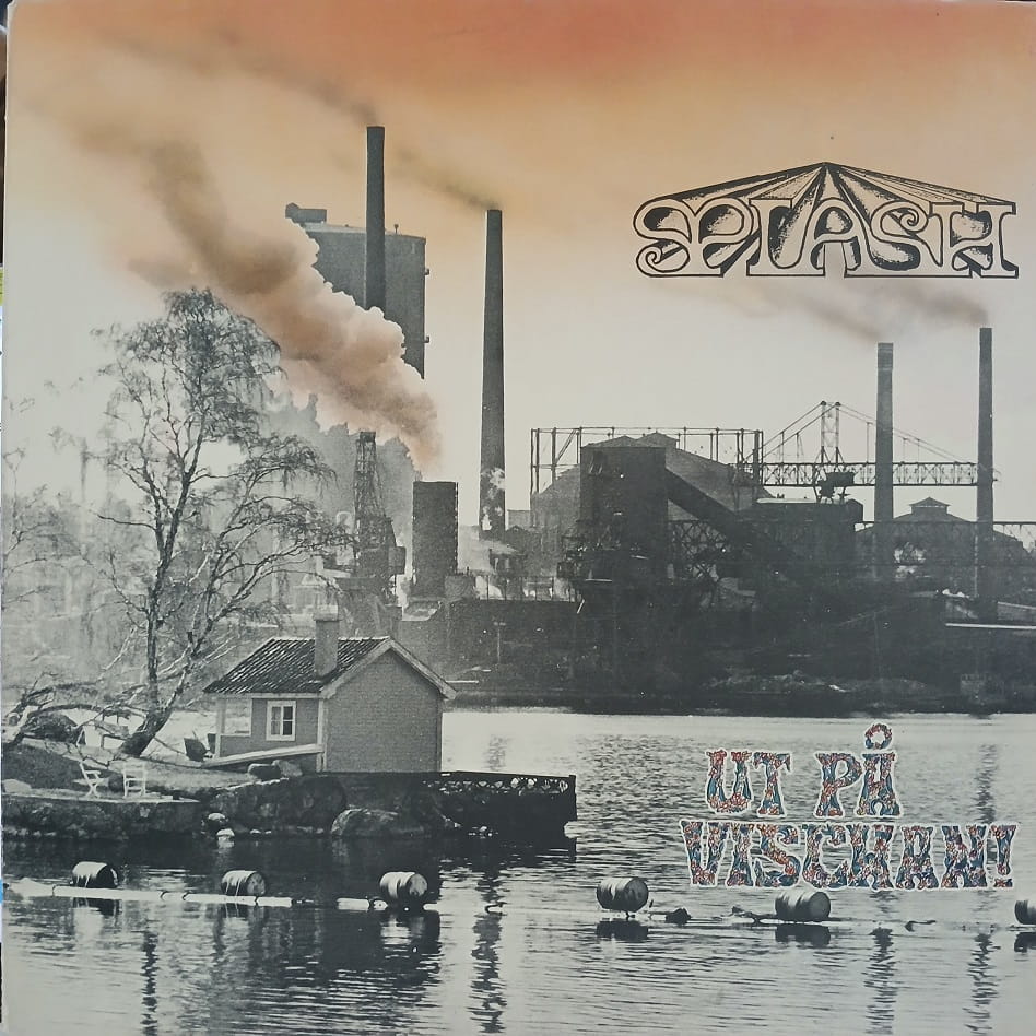 Splash, Ut På Vischan LP Sweden jazz rock 1972, polydor, płyta winylowa