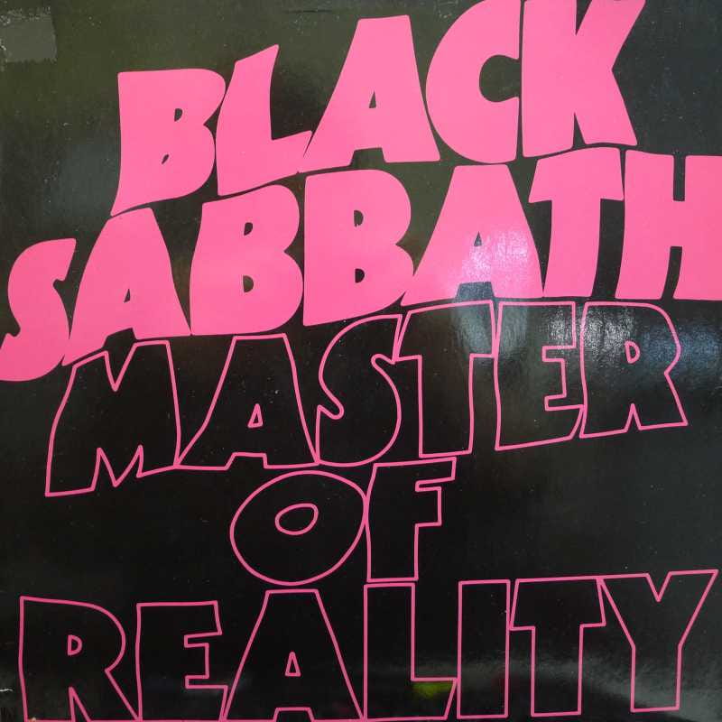 Black Sabbath, Master Of Reality LP 1989 Holland,  Vertigo, płyta winylowa