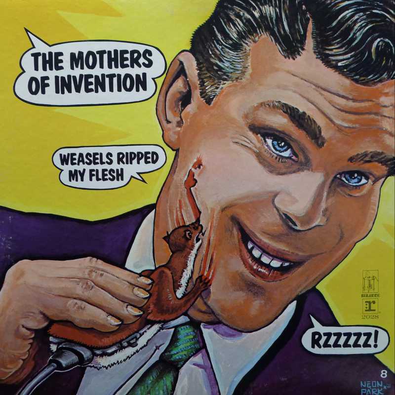 Frank Zappa The Mothers of Invention, Weasels Ripped My Flesh, LP 1974 US, Bizarre Records/Reprise Records, płyta winylowa