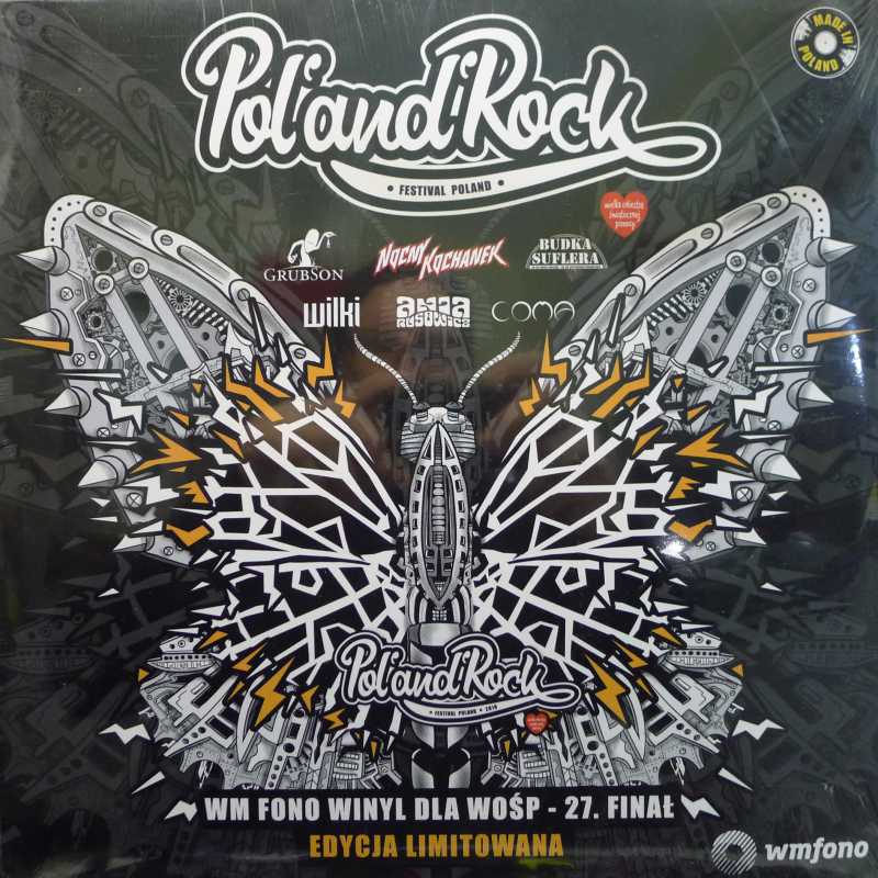 Pol'And'Rock Festival Poland, WM Fono Winyl dla WOŚP - 27 Finał, Edycja limitowana, LP, płyta winylowa, Budka Suflera, Wilki, Nocny Kochanek