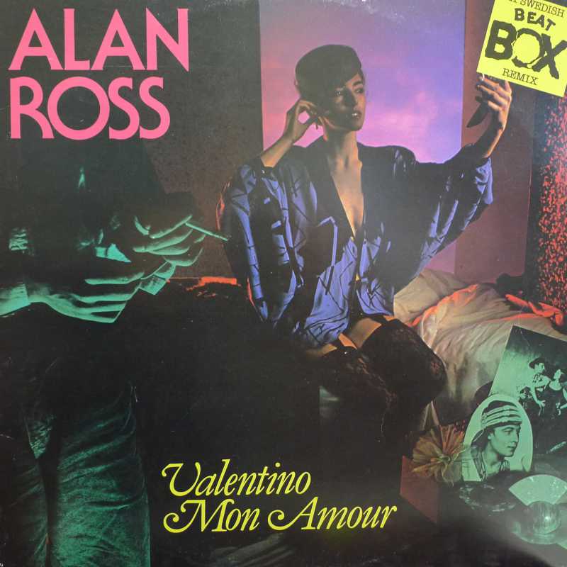 Alan Ross, Valentino Mon Amour (A Swedish Beat Box Remix), LP 1985 Sweden, Beat Box, płyta winylowa, italo disco