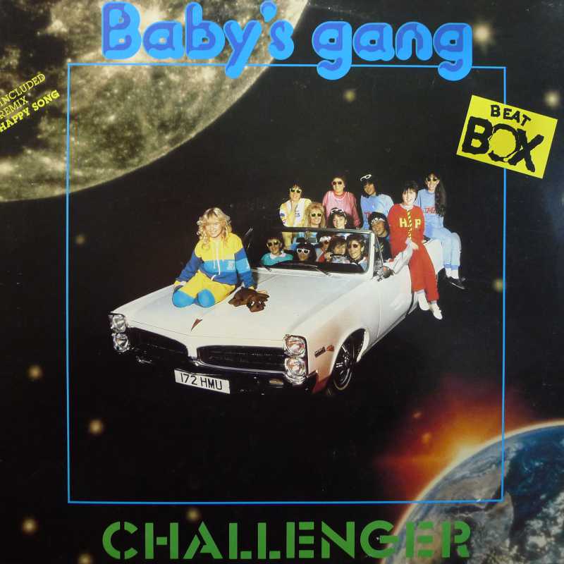 Baby's Gang, Challenger, LP 1985 Sweden, Beat Box, płyta winylowa, italo disco