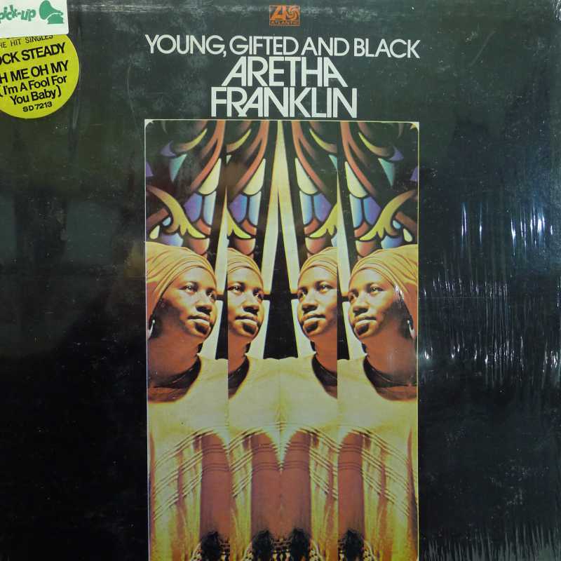 Aretha Franklin,  Young, Gifted And Black, LP 1972 US, Atlantic, płyta winylowa