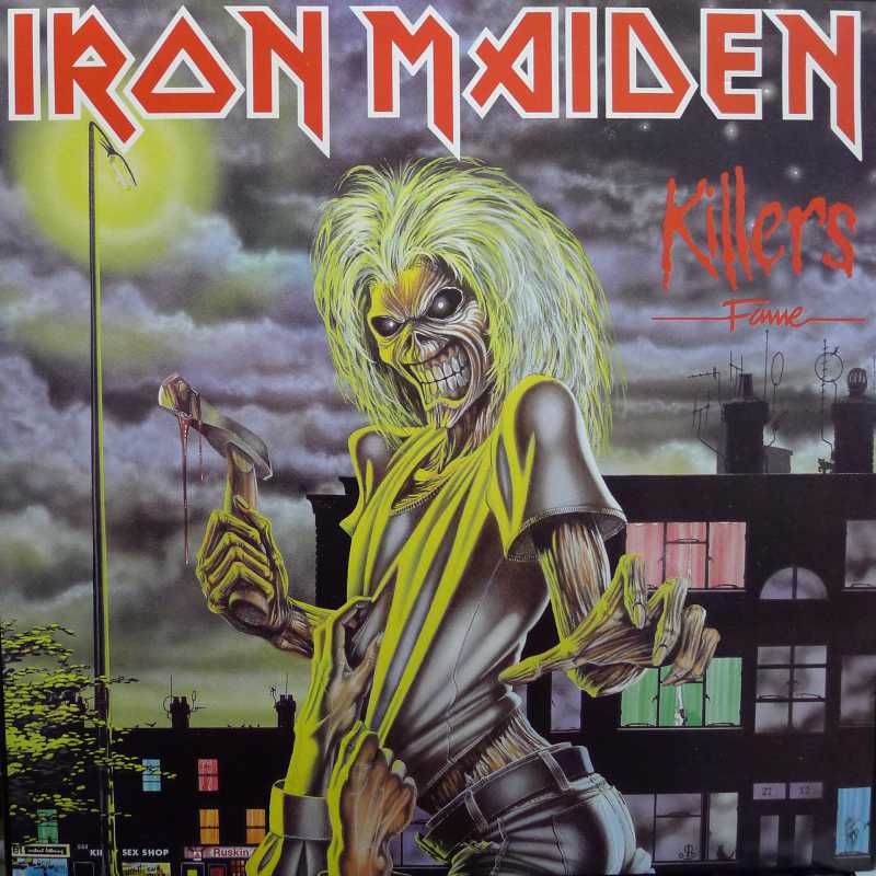 Iron Maiden,Killers, LP 1985 Holland, EMI, płyta winylowa